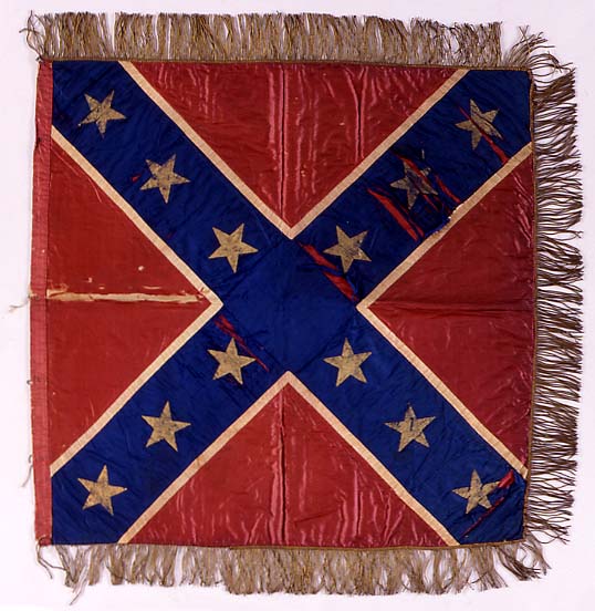 union and confederate flags crossed