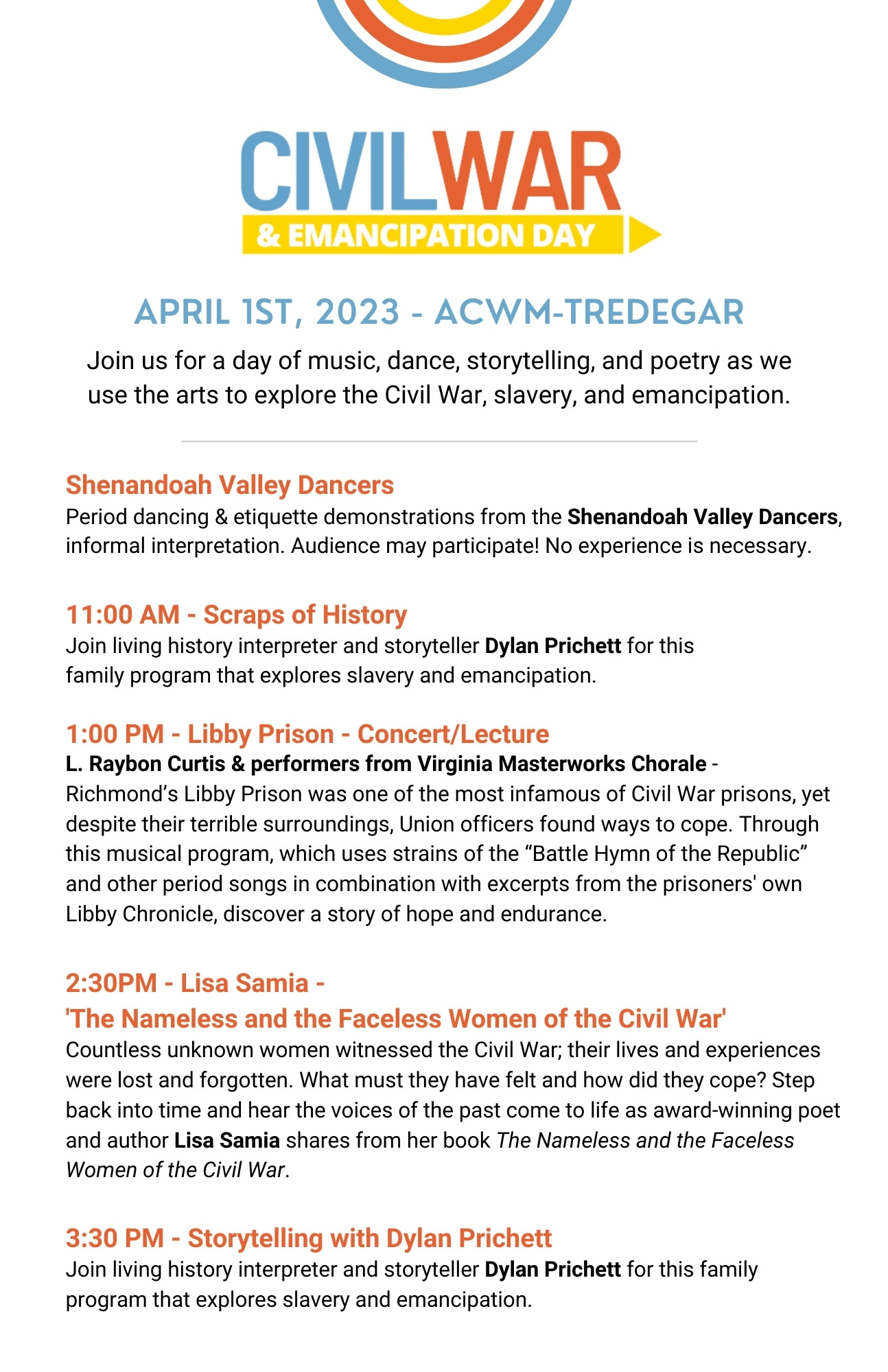 2023 Symposium Program - American Civil War Museum