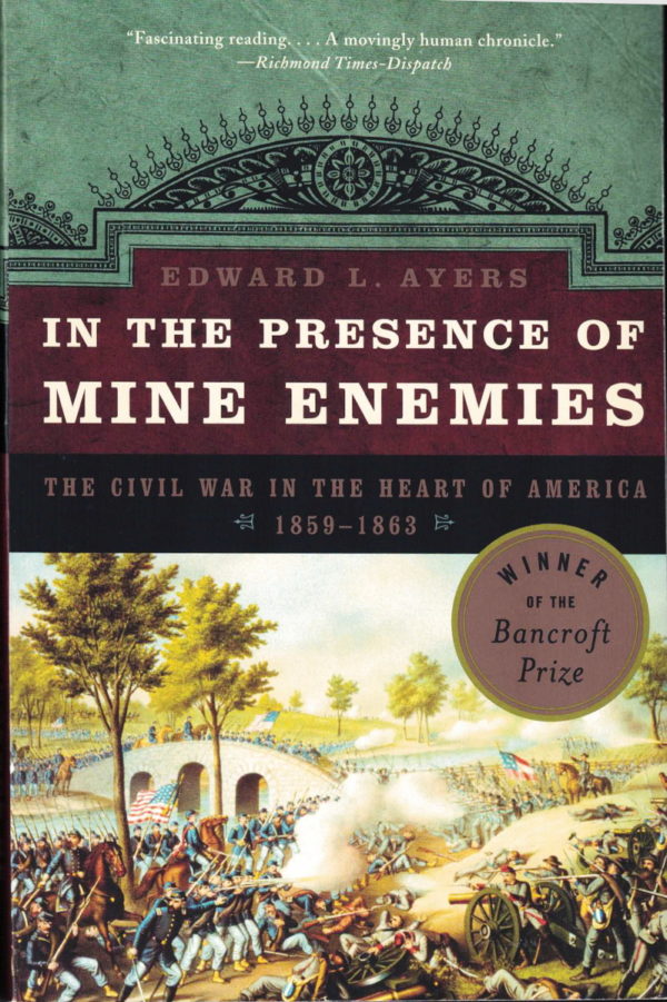 front cover of ed ayres - in the presence of mine enemies