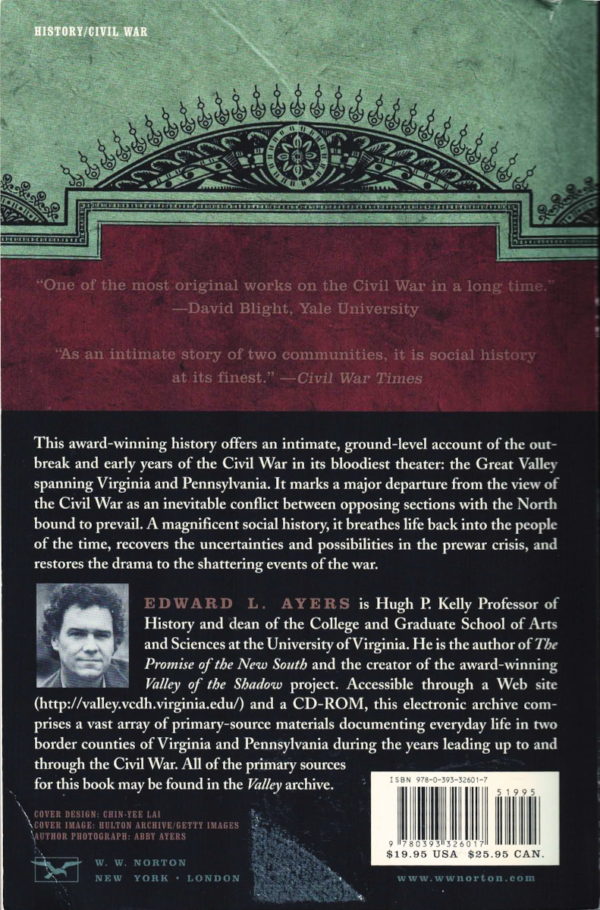 back cover of ed ayres - in the presence of mine enemies