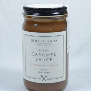 Dickinson's Burnt Caramel Sauce jar