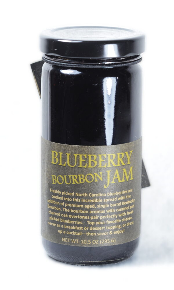 Blueberry Bourbon Jam jar