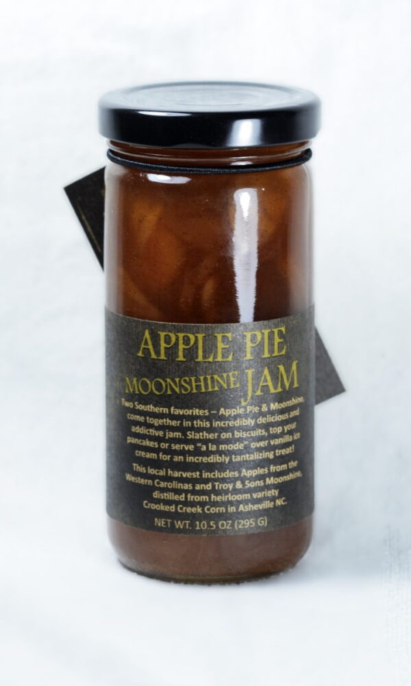Apple Pie And Moonshine Jam jar