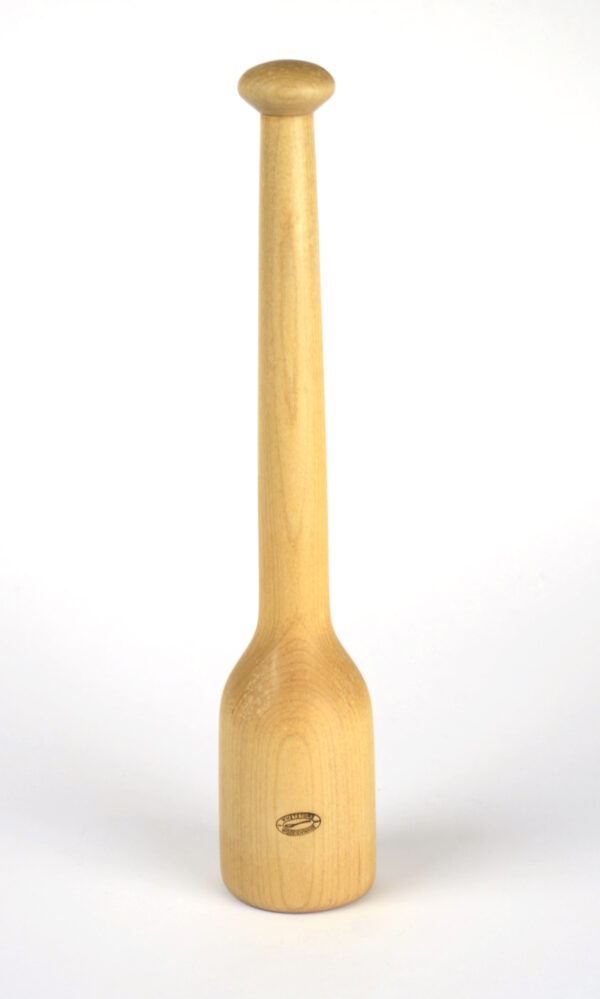 tall wooden kitchen masher