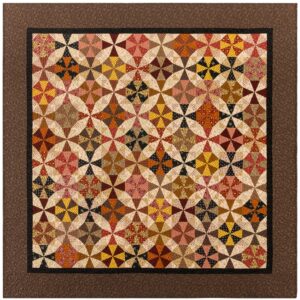 Quilt Pattern Mister Lincolns Watch - overlapping circles crescents and crosses