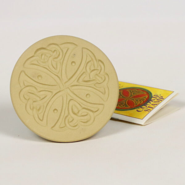 ceramic-embossing-cookie-press-celtic-cross-pattern